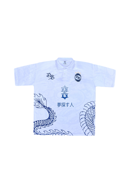 "Meet The Dragonz" Football Jersey (WHITE)